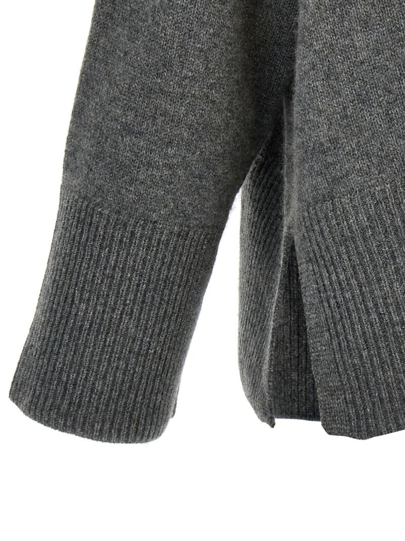 'Lady 36' sweater 100% cashmere BE YOU Gray