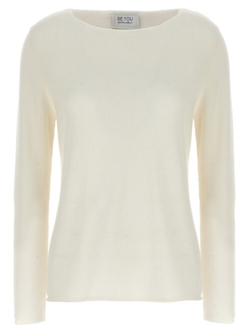 'Lady 11' sweater BE YOU White