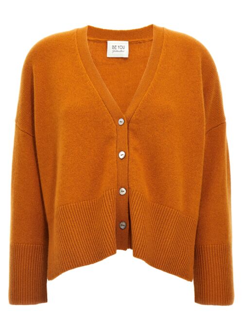 'Lady 38' cardigan BE YOU Orange