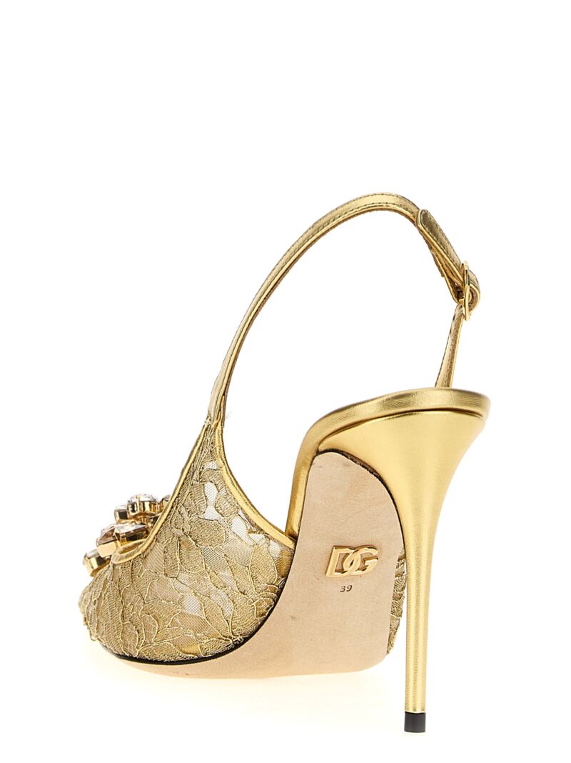 'Taormina' slingback Woman DOLCE & GABBANA Gold