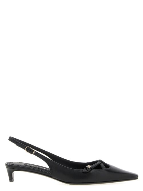 'Mun' slingback DOLCE & GABBANA Black