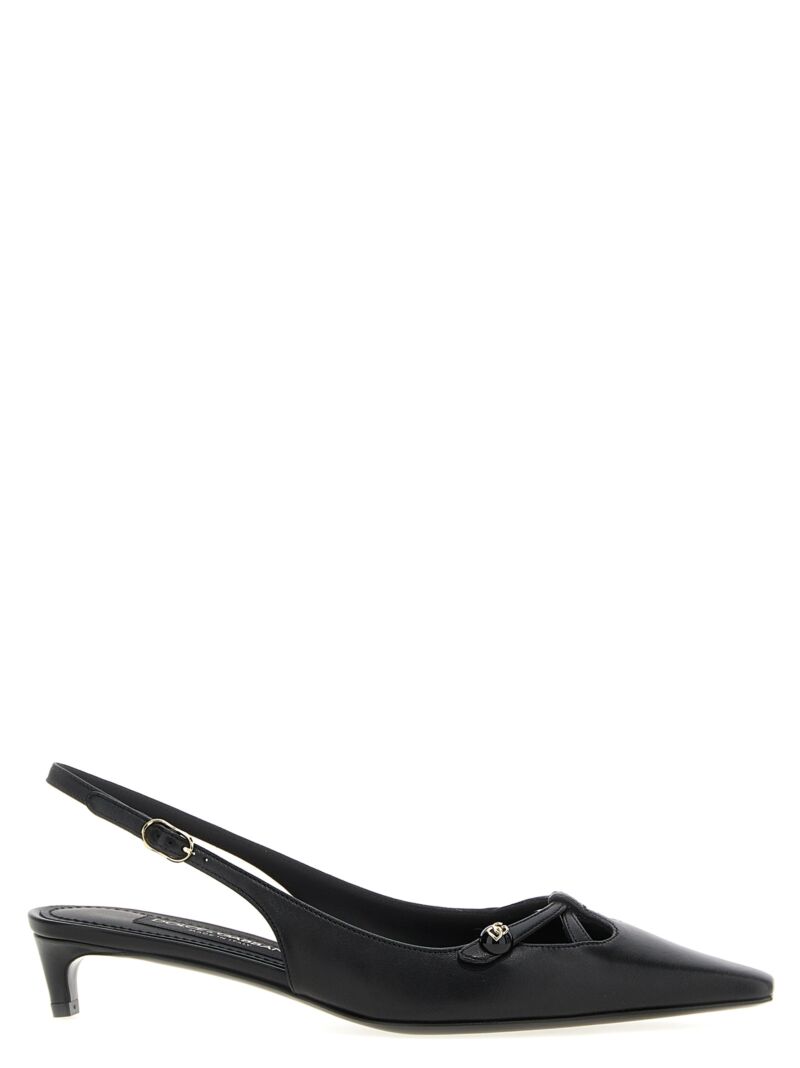 'Mun' slingback DOLCE & GABBANA Black