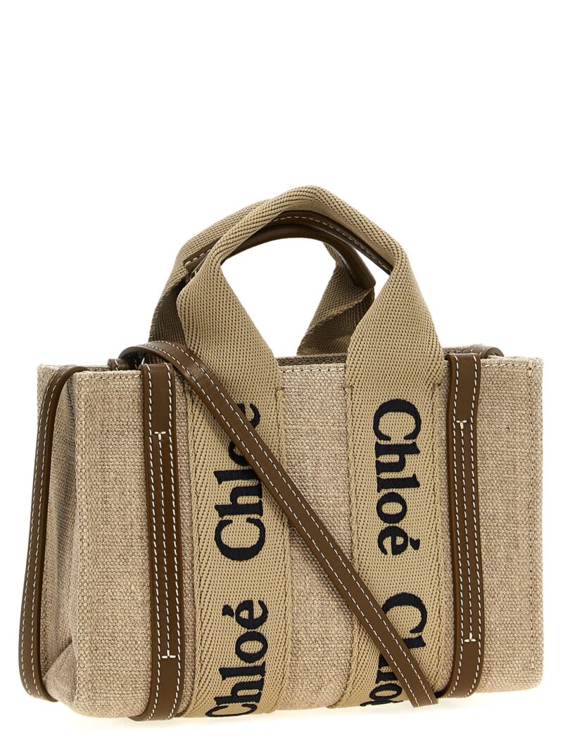 'Woody' shopping bag CHC24UP237L1720X CHLOÉ Brown