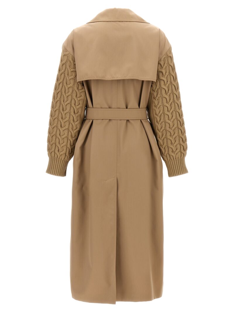 'Cicladi' trench coat Woman MAX MARA Beige