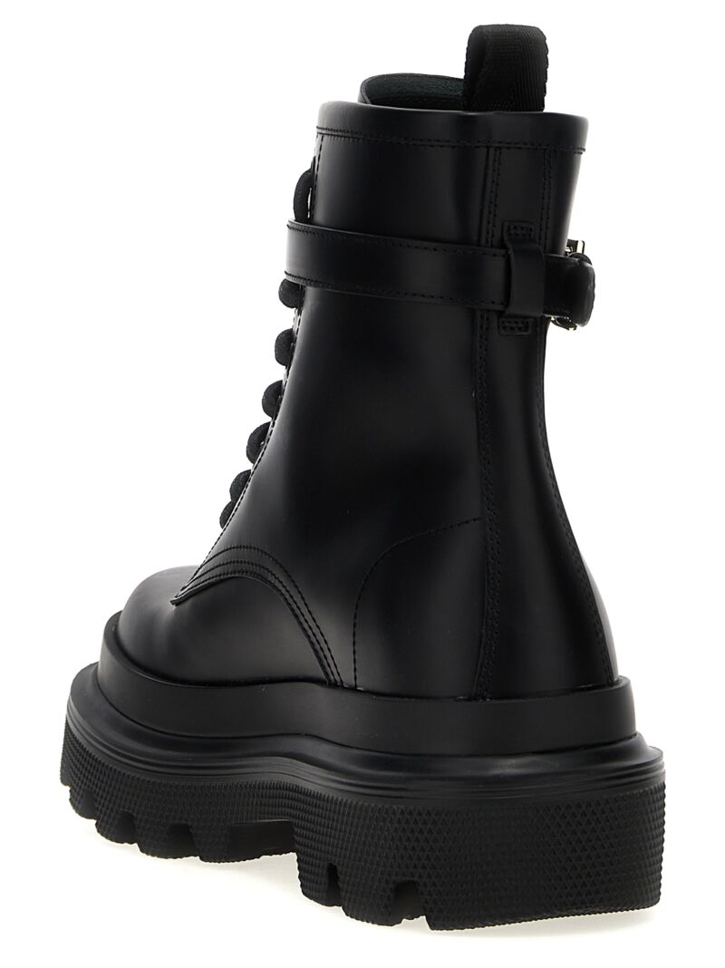 Logo ankle boots Woman DOLCE & GABBANA Black