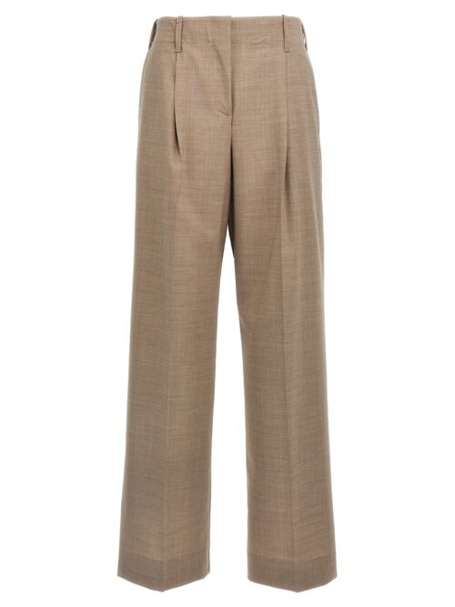 Wool pants P.A.R.O.S.H. Beige