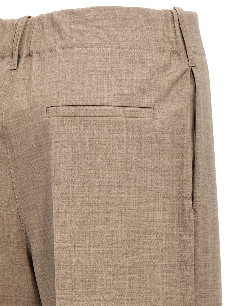 Wool pants 95% virgin wool 5% elastane P.A.R.O.S.H. Beige