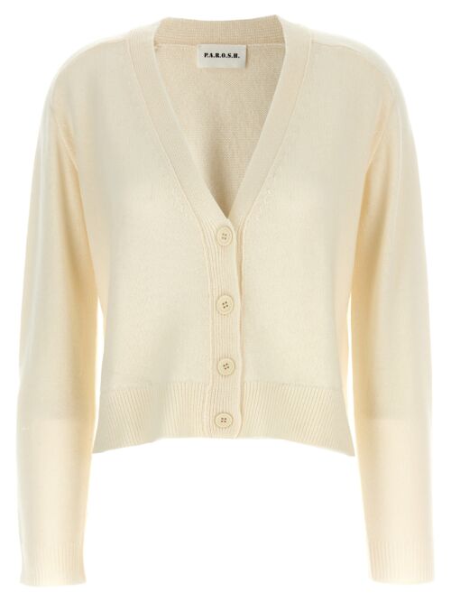 'Loos' cardigan P.A.R.O.S.H. White