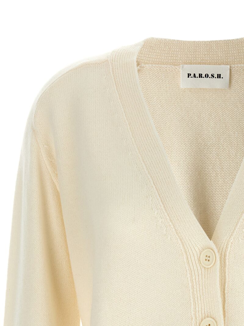 'Loos' cardigan Woman P.A.R.O.S.H. White