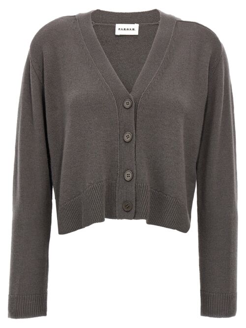 'Loos' cardigan P.A.R.O.S.H. Gray