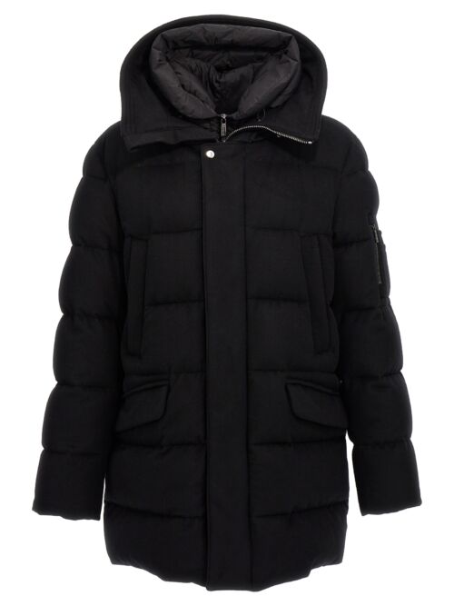 'Davide- Lsl' down jacket MOORER Black