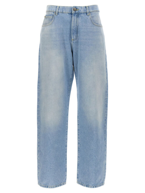 Loose jeans BALMAIN Light Blue