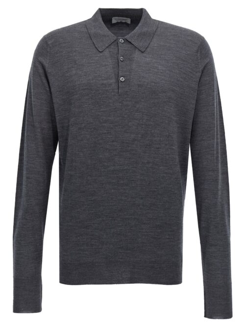 'Dorset' polo shirt JOHN SMEDLEY Gray