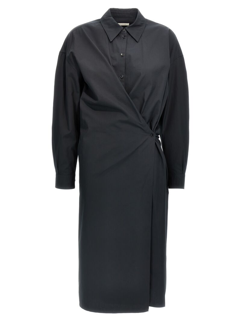 'Twisted' dress LEMAIRE Black