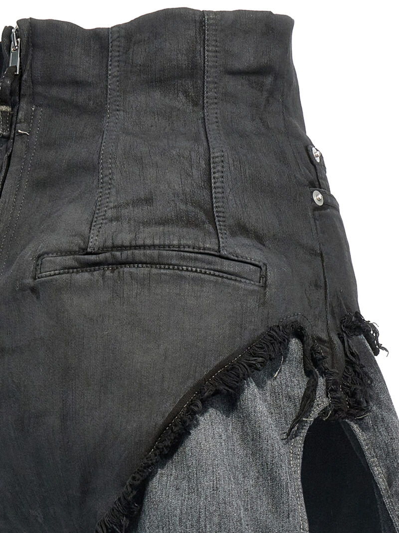 Shorts 'Dirt Cutoffs' 91% cotton 6% elastane 3% ru DRKSHDW Black