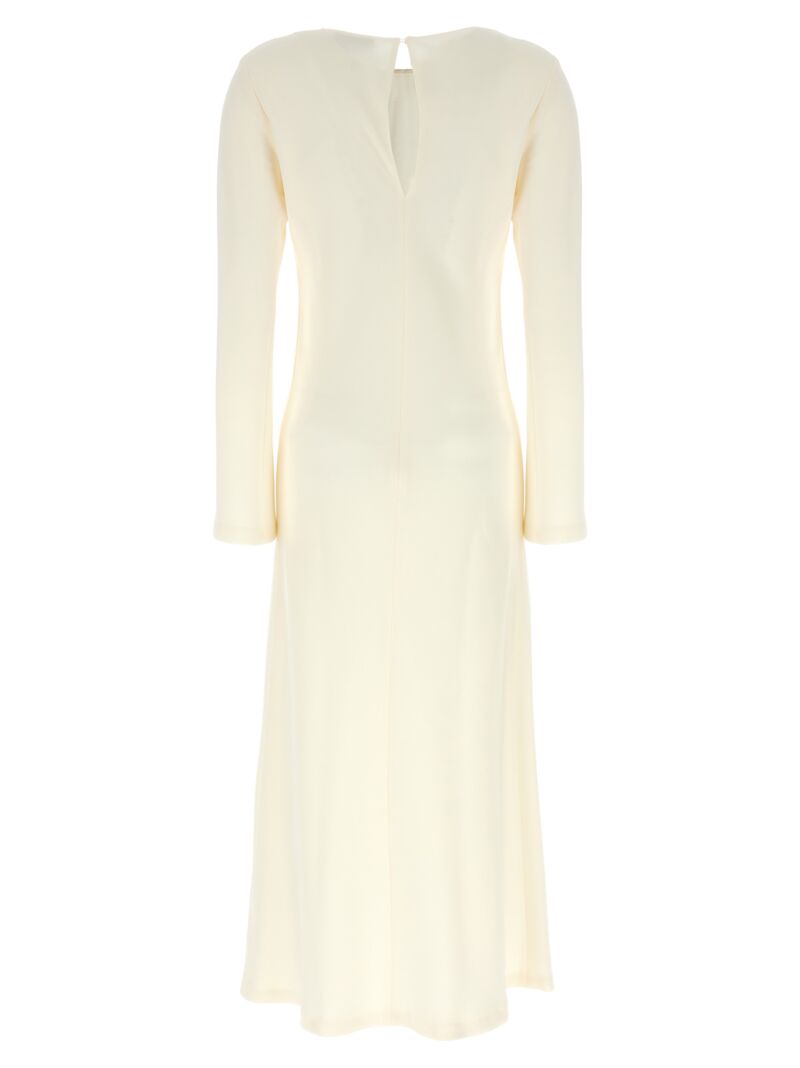 'Sbieco Longuette' dress EE829AC003011 ALBERTO BIANI White