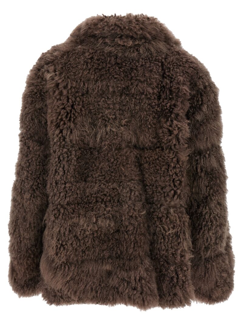 'Teo' fur F04JA261H13210 SIMONETTA RAVIZZA Brown