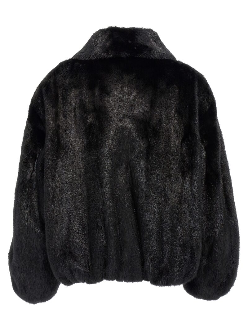 'Dino' fur F04JA278M1A001 SIMONETTA RAVIZZA Black