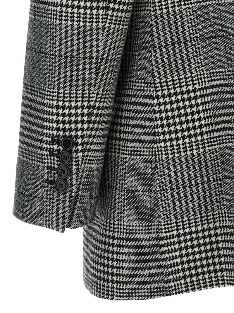 'Pied de Poule' blazer 90% wool