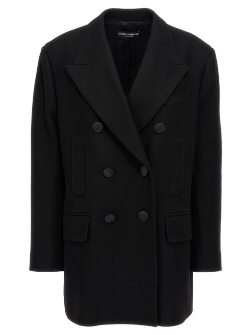 'Peacoat' coat DOLCE & GABBANA Black