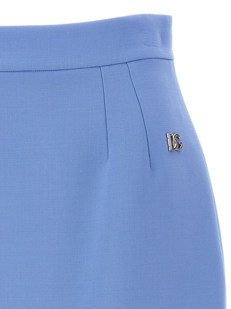 Sheath skirt Woman DOLCE & GABBANA Light Blue