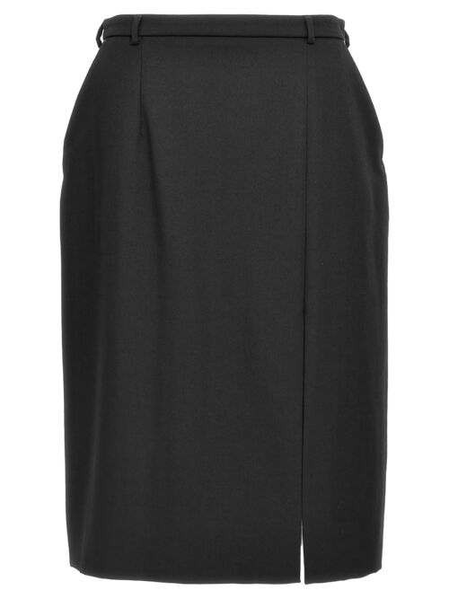 Slit skirt DOLCE & GABBANA Black