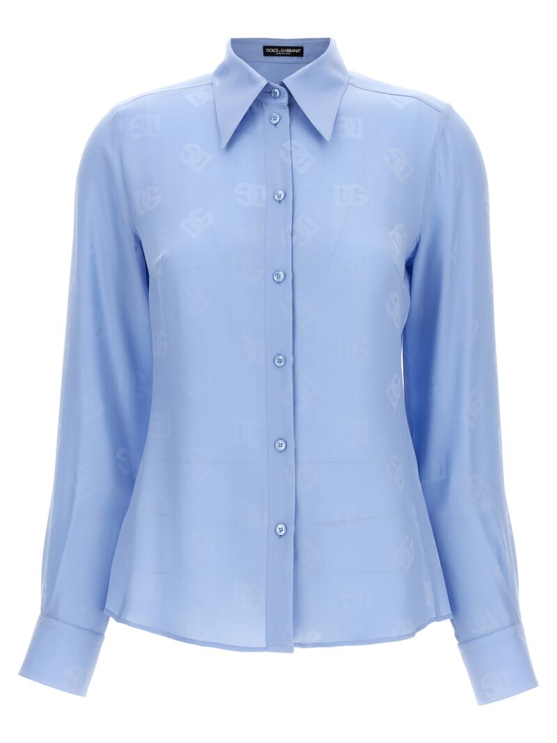 'DG' shirt DOLCE & GABBANA Light Blue