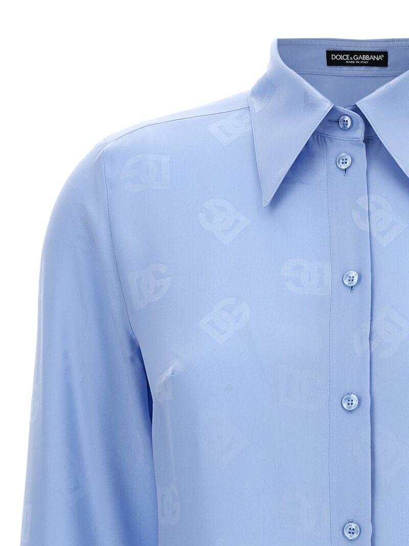 'DG' shirt Woman DOLCE & GABBANA Light Blue