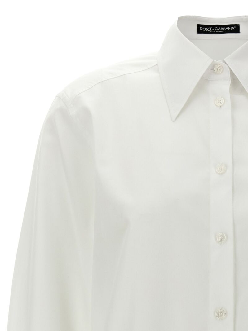 Poplin shirt Woman DOLCE & GABBANA White