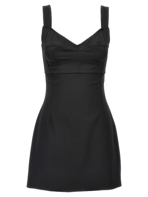 Corsetry dress DOLCE & GABBANA Black