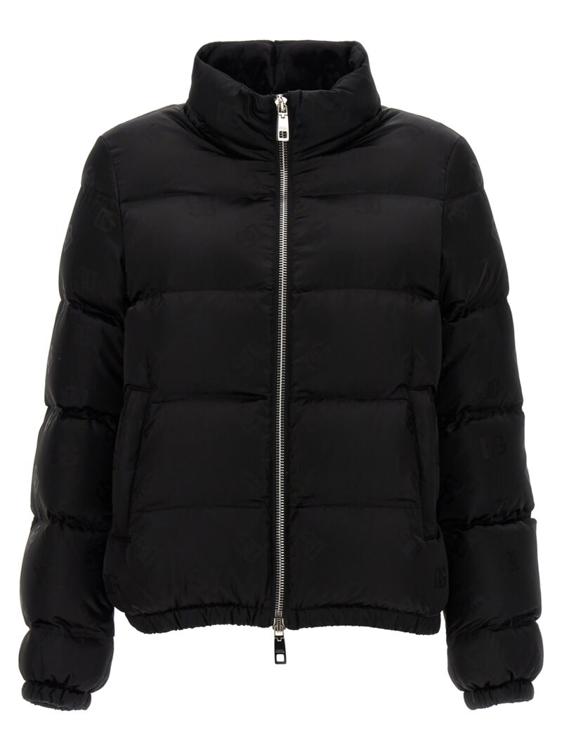 'DG' down jacket F9P48TGDCL4N0000 DOLCE & GABBANA Black