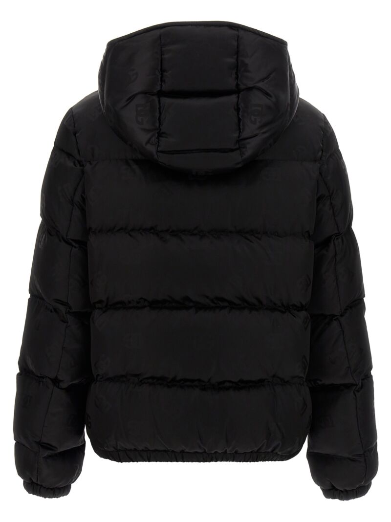 'DG' down jacket Woman DOLCE & GABBANA Black