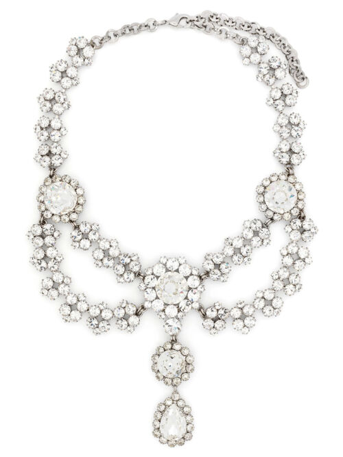 'Crystal' necklace ALESSANDRA RICH Silver