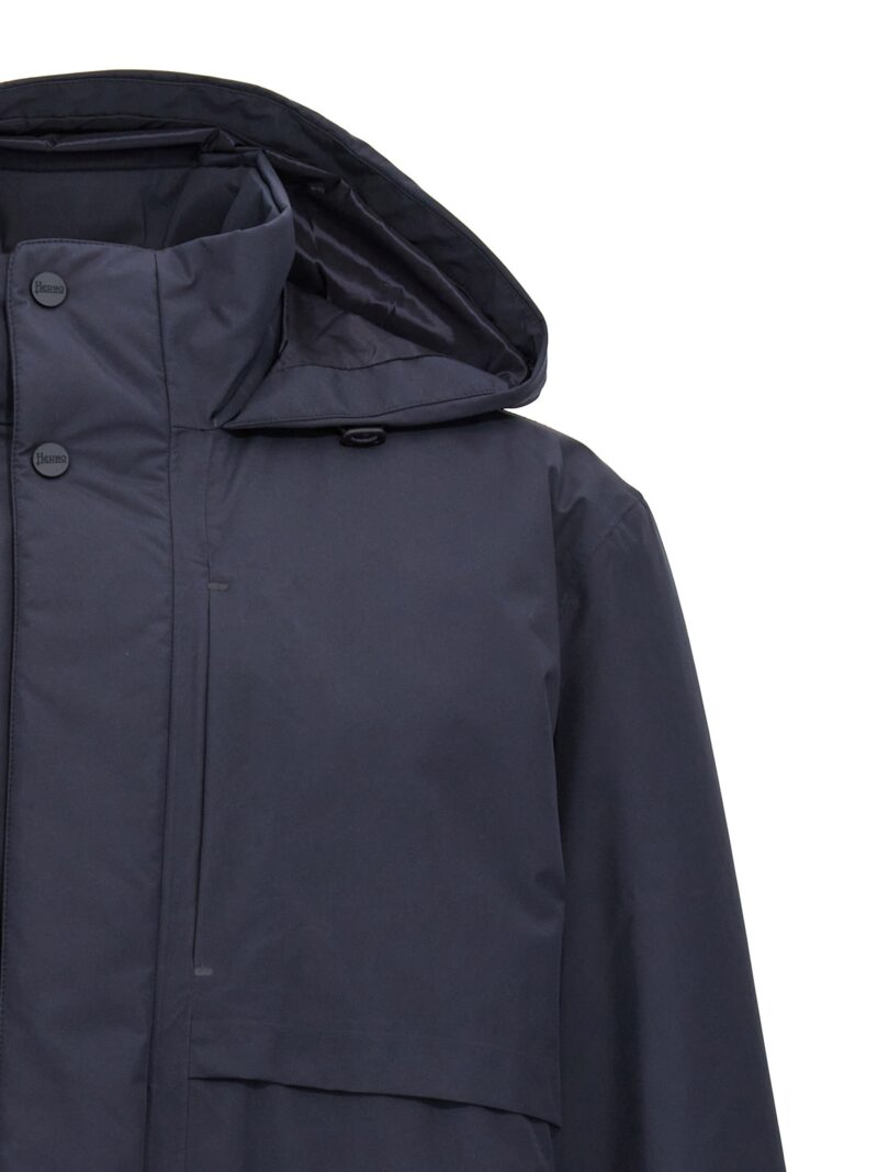 'Field Laminar' jacket Man HERNO Blue