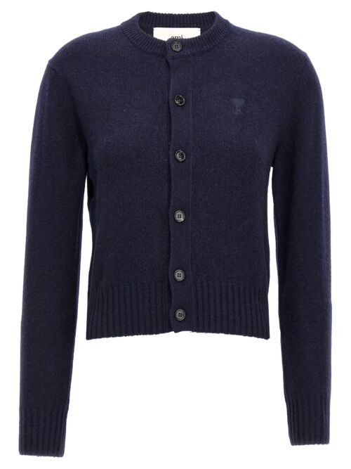 'ADC' cardigan AMI PARIS Blue