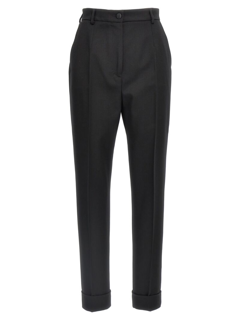 Tailored trousers DOLCE & GABBANA Black