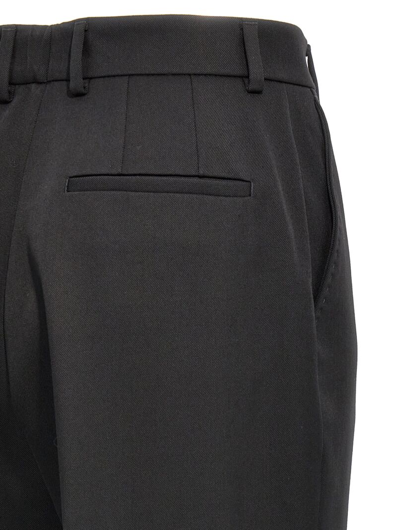 Tailored trousers 100% virgin wool DOLCE & GABBANA Black