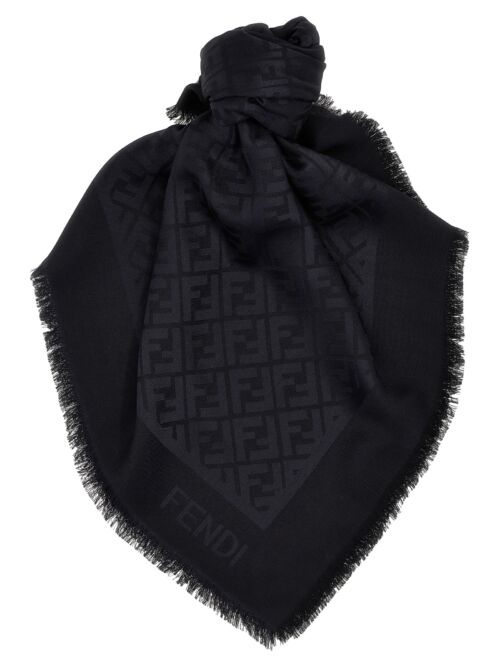 'FF' shawl FENDI Black