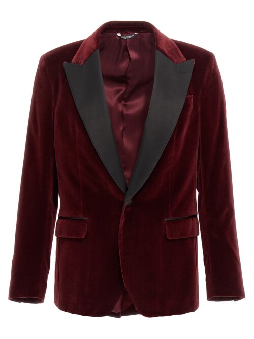 'Tuxedo' blazer DOLCE & GABBANA Bordeaux