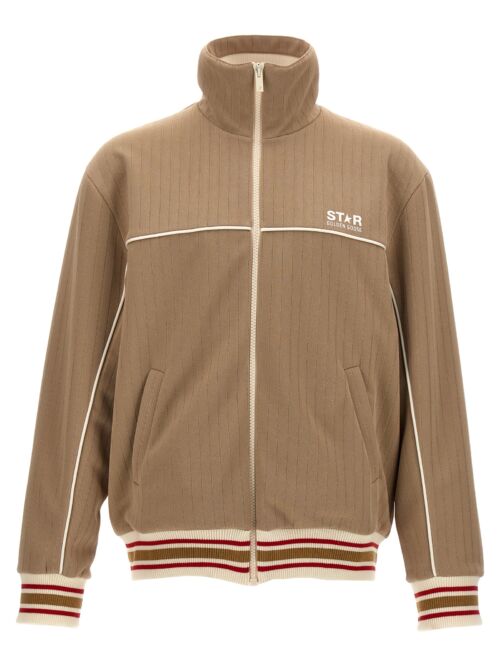 'Max Track' sweatshirt GOLDEN GOOSE Beige