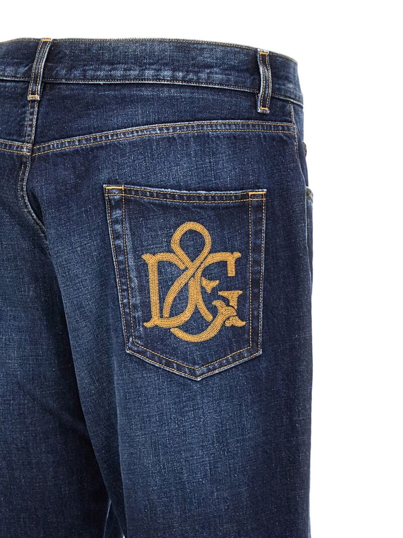 'Re-Edition' jeans 100% cotton DOLCE & GABBANA Blue