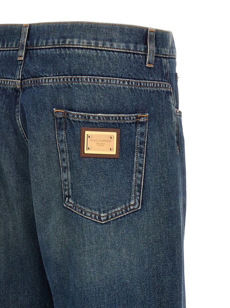 'Regular' jeans 100% cotton DOLCE & GABBANA Multicolor