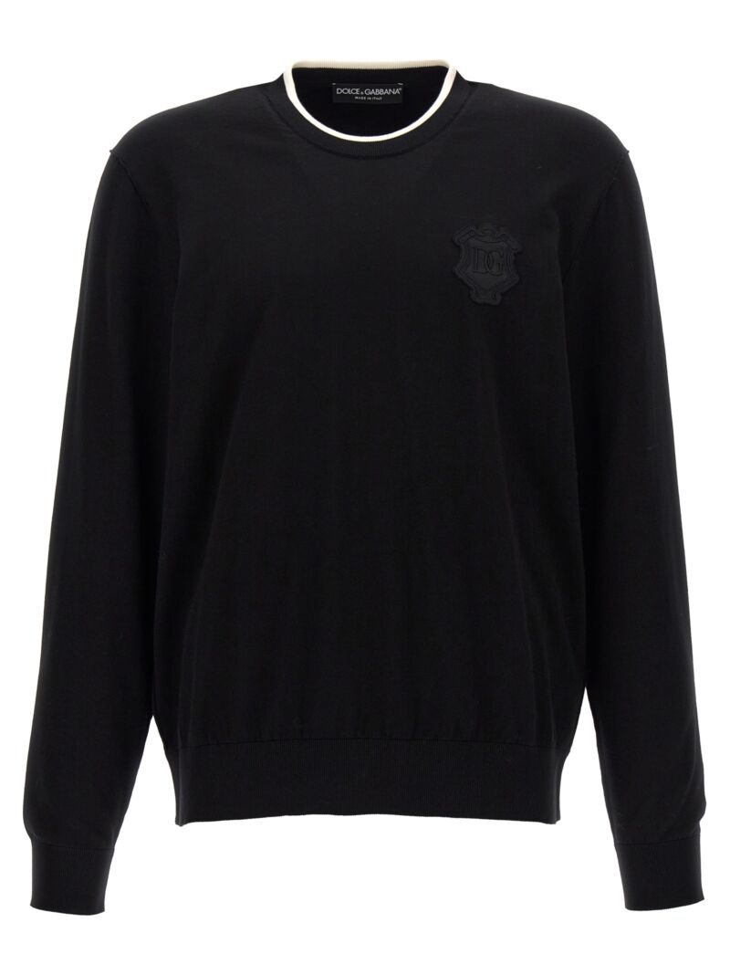 'DG' sweater DOLCE & GABBANA Black