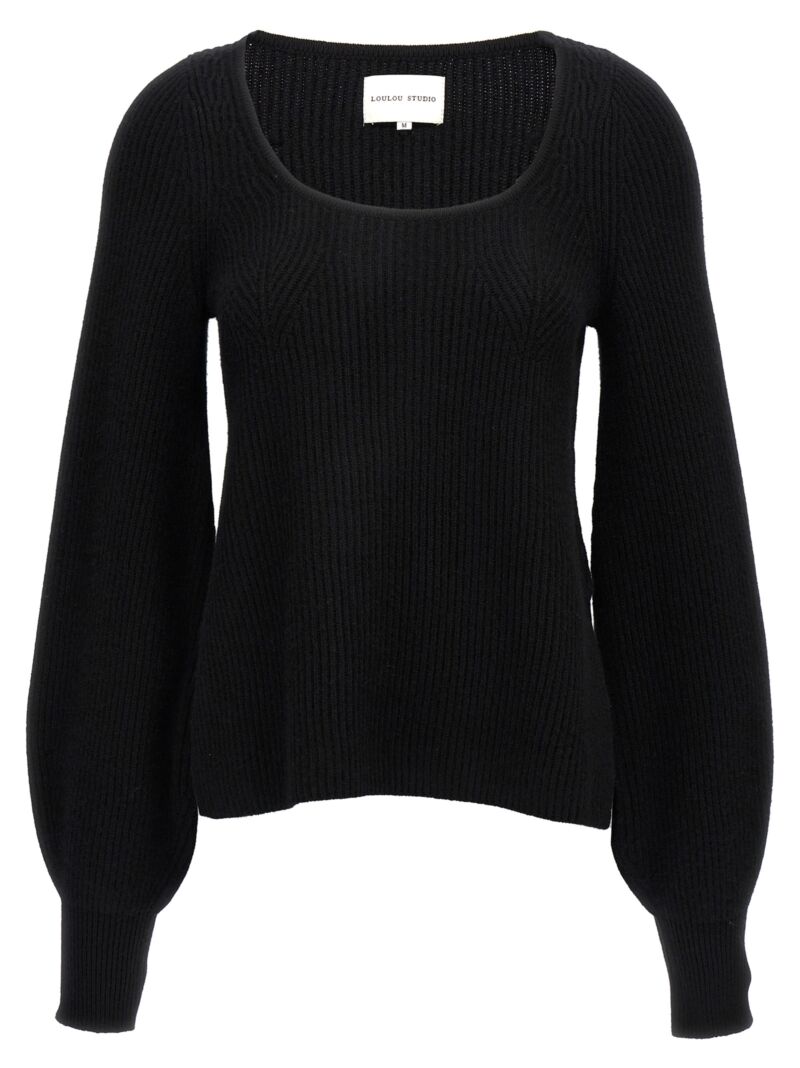 'Hermus' sweater LOULOU STUDIO Black