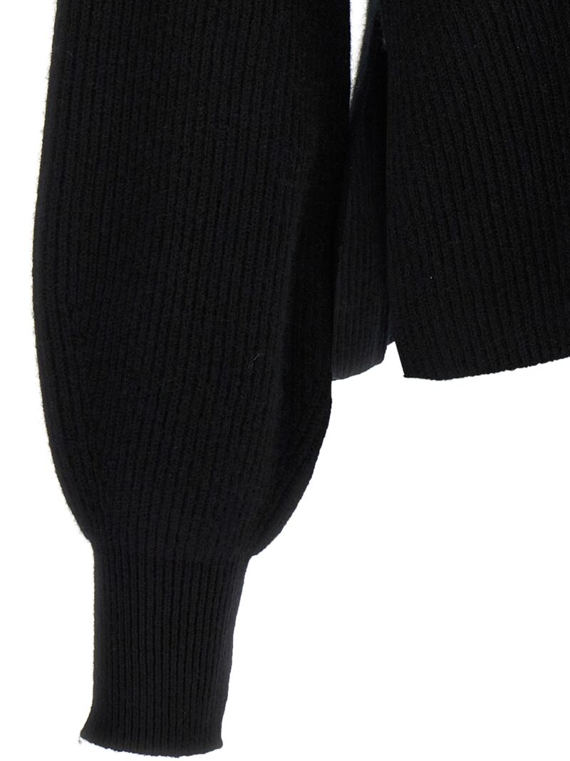 'Hermus' sweater 100% cashmere LOULOU STUDIO Black