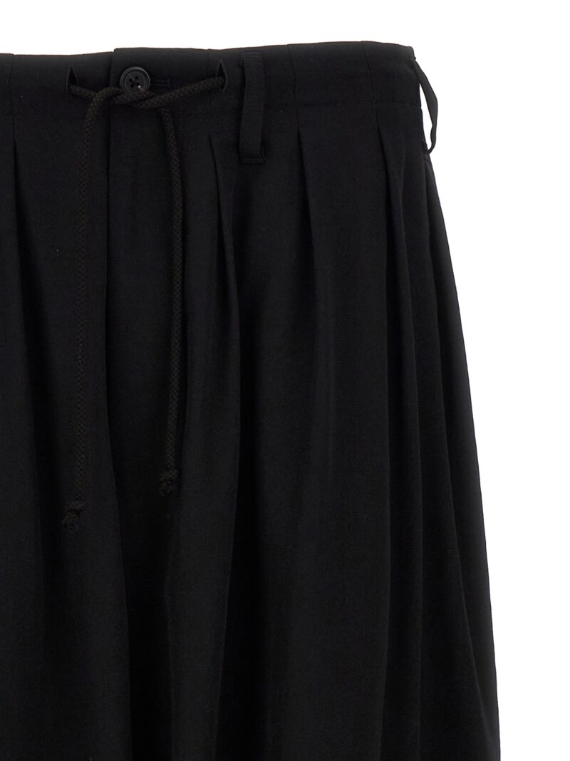 'U-Standard Ballon P' pants Man YOHJI YAMAMOTO Black