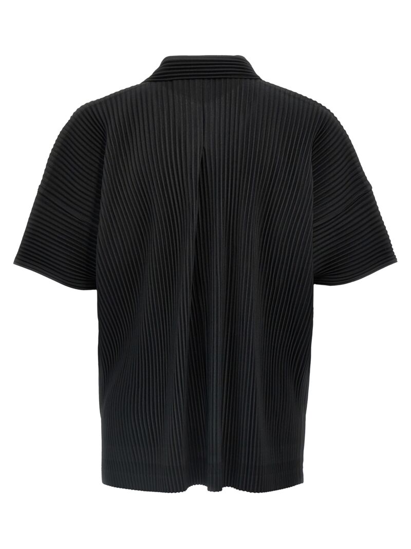 'MC July' shirt HP48JJ10215 HOMME PLISSE' ISSEY MIYAKE Black