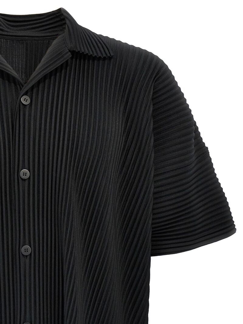 'MC July' shirt Man HOMME PLISSE' ISSEY MIYAKE Black