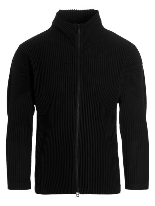 Pleated cardigan HOMME PLISSE' ISSEY MIYAKE Black