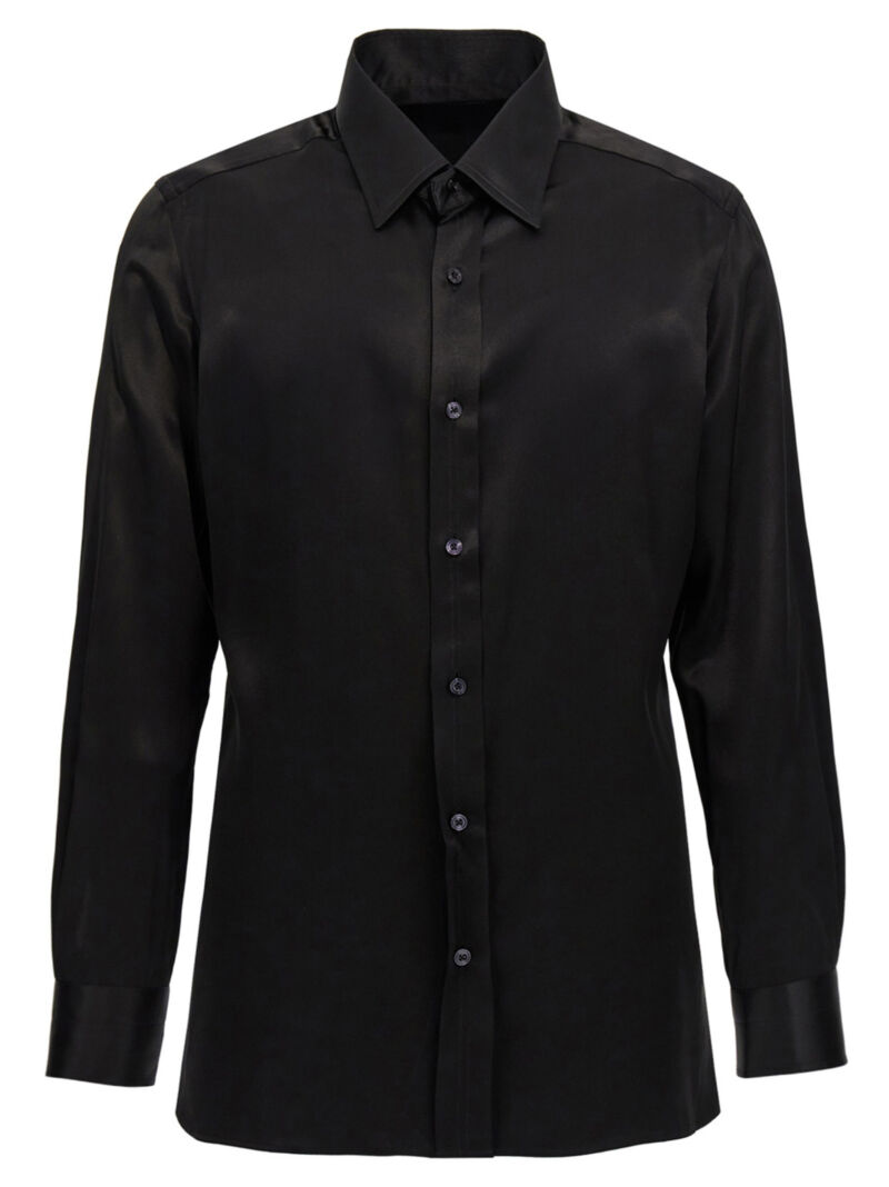 Charmeuse shirt TOM FORD Black